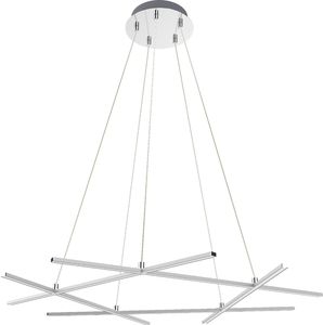 Lampa wisząca Apeti ANDROS nowoczesna minimalistyczna srebrny  (A0020-350) 1