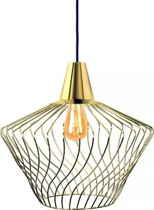 Lampa wisząca Nowodvorski Lampa sufitowa złota loftowa Nowodvorski WAVE 8861 1