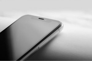 Moshi Szkło hybrydowe Moshi AirFoil Pro Apple iPhone 11 Pro/XS/X (czarna ramka) 6