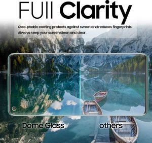 Whitestone Szkło hartowane z klejem UV Whitestone Dome Glass OnePlus 8 Pro Clear 3