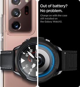 Spigen Etui Liquid Air Galaxy Watch 3 45mm Matte Black 15