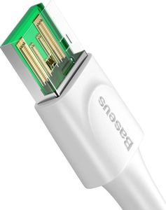 Kabel USB Baseus USB-A - USB-C 1 m Szary (BSU1704WHT) 4