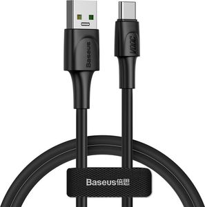 Kabel USB Baseus Wtyczka prosta USB-A - 1 m Szary (BSU1703BLK) 1