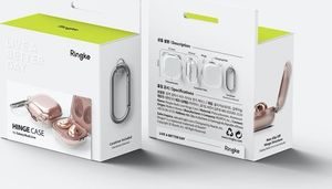 Ringke Etui ochronne Hinge do Samsung Galaxy Buds Live Clear przezroczyste 11