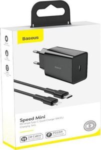 Ładowarka Baseus Mini 1x USB-C 3 A (BSU1732BLK) 6