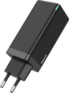 Ładowarka Baseus GaN C+C+A 1x USB-A 2x USB-C 4 A (BSU1624BLK) 4