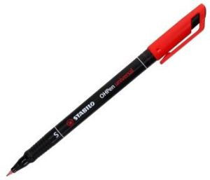 Stabilo Foliopis OHPen 0,4mm czerwony (841/40) 2