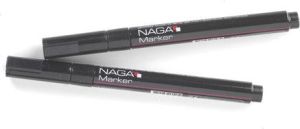 NAGA Marker kredowy 10mm czarny 2szt. (22000) 1