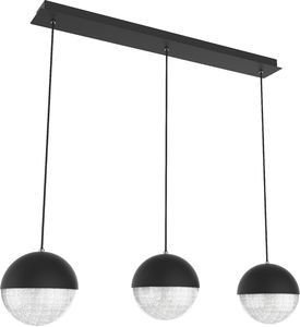 Lampa wisząca Apeti FURNI nowoczesna czarny  (A0031-330) 1