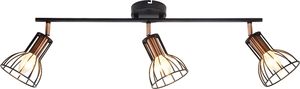 Lampa sufitowa Polux Spot czarny Polux Sofia 310958 1