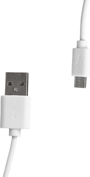 Kabel USB Whitenergy USB-A - microUSB 0.3 m Biały (09968) 3