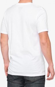 100% T-shirt 100% BRISTOL krótki rękaw white roz. XL 2