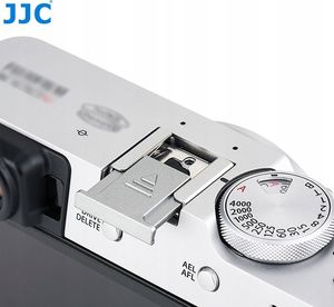 JJC Zaślepka Na Gorącą Stopkę Sanki Do Fujifilm Fuji - Srebrna 6