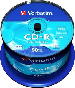 Verbatim CD-R 700 MB 52x 50 sztuk (V50P) 1