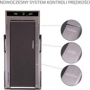 Bieżnia HMS Loop 08 elektryczna szara 6