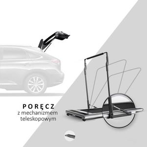 Bieżnia HMS Loop 08 elektryczna różowa 25