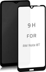 Qoltec Szkło ochronne hartowane PREMIUM Qoltec do Xiaomi Redmi Note 8T | 6D | Pełne | Czarne 1