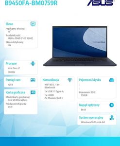 Laptop Asus ExpertBook B9450FA (B9450FA-BM0759R) 6