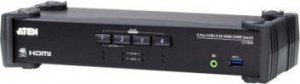 Przełącznik Aten 4-Port USB3.0 4K HDMI KVMP Dual Display Switch CS1824-AT-G 1