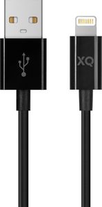 Kabel USB Xqisit USB-A - Lightning 1.5 m Czarny 1