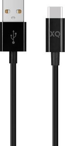 Kabel USB Xqisit USB-A - USB-C 1.5 m Czarny 1
