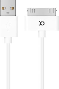 Kabel USB Xqisit USB-A - Apple 30-Pin 1 m Biały 1