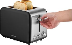 Toster Concept TE2052 Czarny stal nierdzewna 5