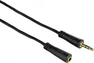 Kabel Hama Jack 3.5mm - Jack 3.5mm 3m czarny (991232490000) 1
