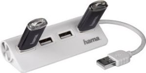 HUB USB Hama 4x USB-A 2.0 (000121780000) 4