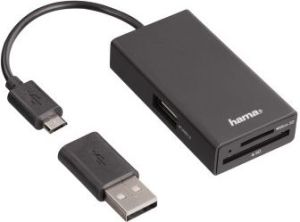 Czytnik Hama USB 2.0/microUSB (000541410000) 1