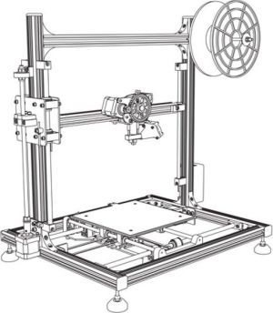Drukarka 3D Velleman K8200 KIT 3