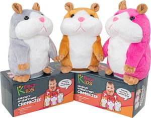 EricoKids Wielki Gigant Gadający Interaktywny Chomik pomarańczowy 2