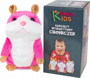 EricoKids Wielki Gigant Gadający Interaktywny Chomik różowy 1