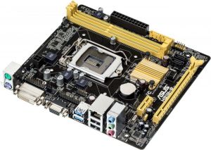 Płyta główna Asus H81M-R/C/SI, H81, DualDDR3-, DVI, VGA, WHITE BOX - Odpowiednik modelu H81M-E 2