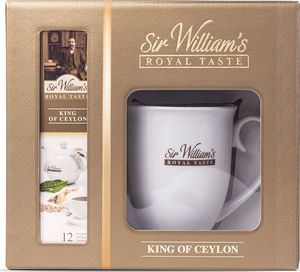 Sir Williams Zestaw do zaparzania Sir Williams Royal Taste King Of Ceylon + Kubek z wieczkiem 2