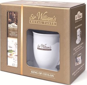 Sir Williams Zestaw do zaparzania Sir Williams Royal Taste King Of Ceylon + Kubek z wieczkiem 3