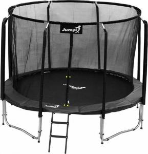 Trampolina ogrodowa Jumpi ogrodowa Maxy Comfort z siatką wewnętrzną 14.5 FT 435 cm czarna 2