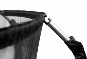 Trampolina ogrodowa Jumpi ogrodowa Maxy Comfort z siatką wewnętrzną 14.5 FT 435 cm czarna 5