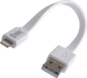 Kabel USB Sandberg USB - Lighting 0.15m (440-86) 1
