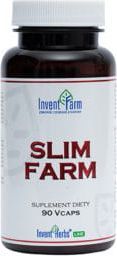 Invent Farm SLIM FARM 90 VCAPS Tamaryndowiec malabarski Zielona herbata - INVENT FARM 1
