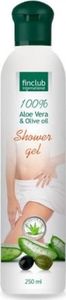 FinClub Żel pod prysznic Aloe Vera - odpowiedni dla dzieci i dla osób z wrażliwą skórą - FINCLUB 1