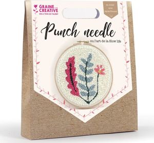 Graine Creative Zestaw Punch Needle Rośliny D: 20 cm 2