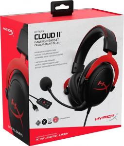 Słuchawki HyperX Cloud II Headset Czerwone (4P5M0AA) 7