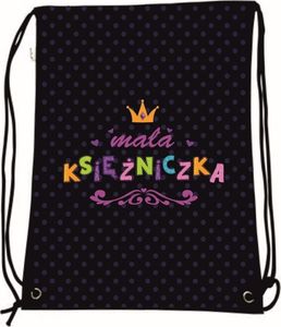 Mesio.pl Worek szkolny plecak WR1044 Mała księżniczka MESIO 1
