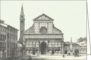 Rossi Karnet z kopertą ITW 007 Firenze Basilica S. Maria 1