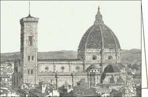Rossi Karnet z kopertą ITW 006 Firenze Cattedrale S.Mari 1