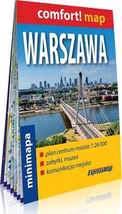 Comfort! map Warszawa 1:26 000 minimapa 1