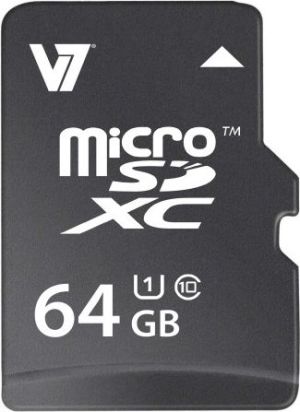 Karta V7 MicroSDXC 64 GB Class 10 UHS-I/U1  (VAMSDX64GUHS1R-2E) 1