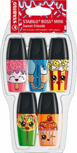Stabilo Zakreślacz Boss Mini Sweet Friends 5 kol STABILO 1