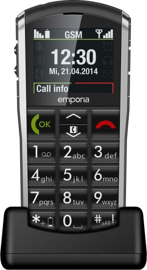 Telefon komórkowy Emporia Pure V25 Czarny 2